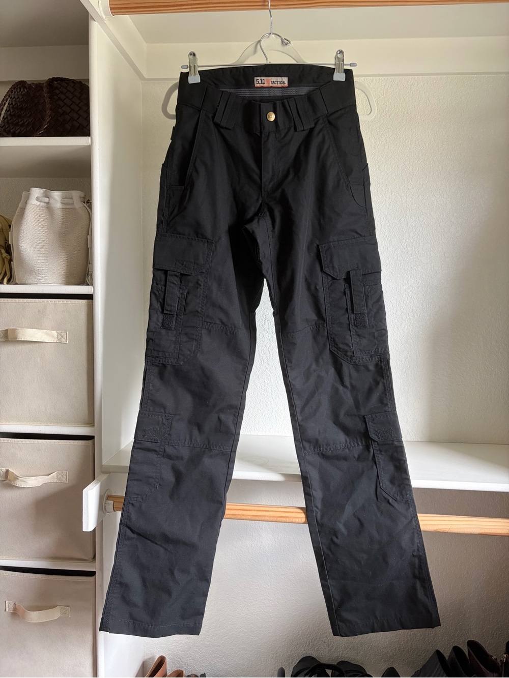 5.11 Tactical Women’s Black Cargo Pants - Workwear Pants